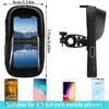 Handlebar Bag Phone Holder Bike Front Frame Phone Bag Waterproof Bicycle Motorcycle Cycling Bag Handy E-Bike Pouch 360°