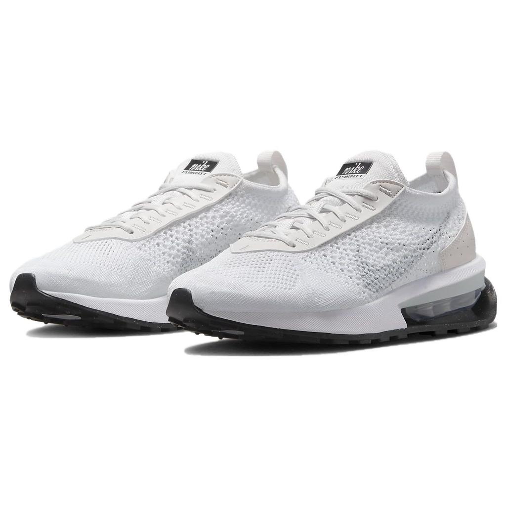 Nike Air Max Flyknit Racer Pure Platinum Women Sneakers White Platinum-Tint Black DM9073-100