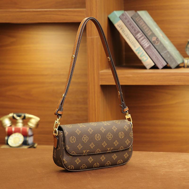 

Crossbody dumpling bag women s bag new high-end presbyopia baguette bag versatile large-capacity shoulder underarm bag