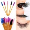 50Pcs Disposable Mascara Wands Eyelash Makeup Tool Portable Brushes Applicator