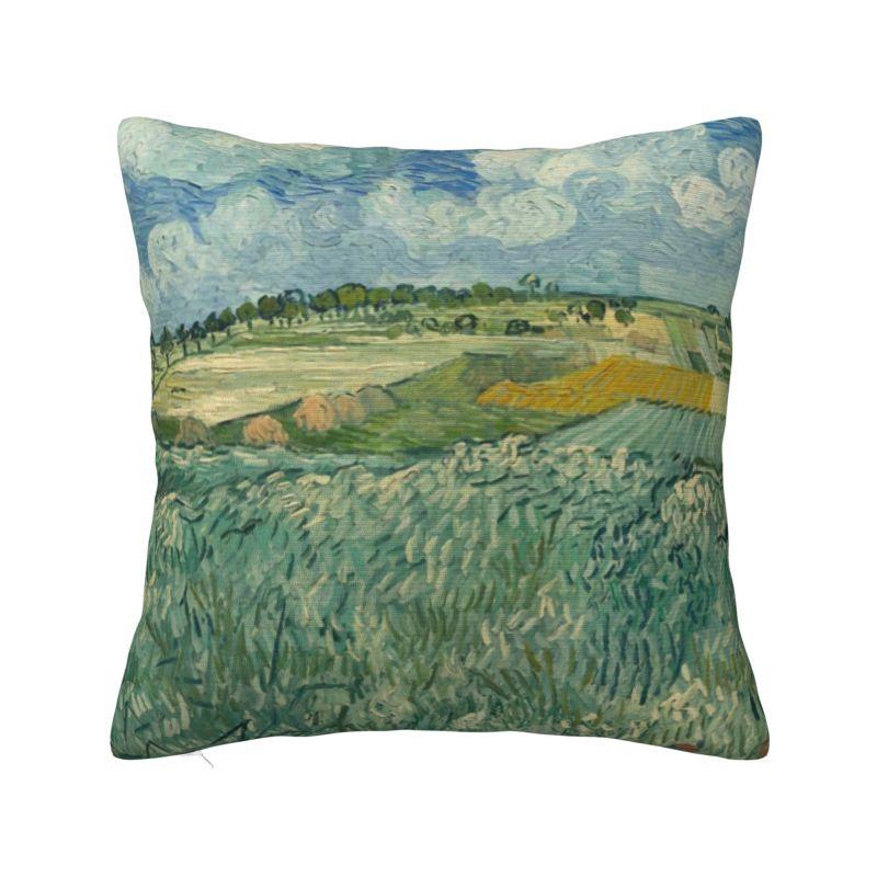 Nordic Vincent Van Gogh Twelve Sunflowers In A Vase Mask Cushion Cover Soft Art Flowers Painting Throw Pillow Case Home Decor