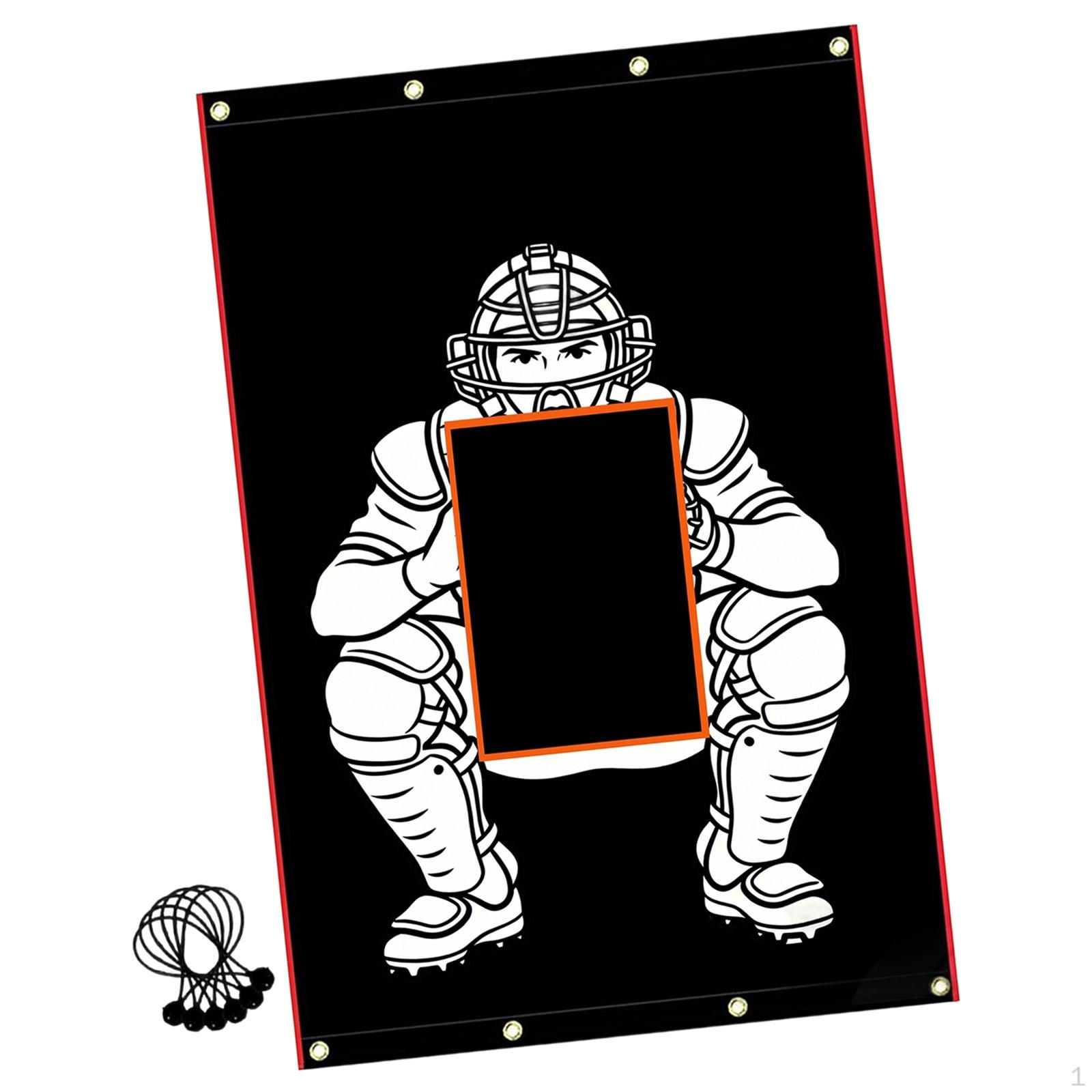 

Baseball Practice Net High Easy Installation Black