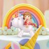 Toyvian Mini Unicorn Cake Decor Cartoon Unicorn Cake Topper Resin Figure Unicorn Cake Topper for Little Girl Birthday Party Decor Kids Unicorn Figure