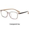 Korean TR6811 Ultralight TR90 Colorful Large Transparent Eyeglass Frame for Students