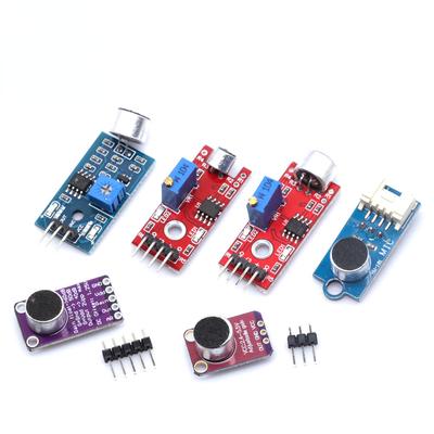 High-Sensitivity Sound Sensor Control Module MAX4466 MAX9814 Switch Detection Whistle Microphone Amplifier For Arduino DIY