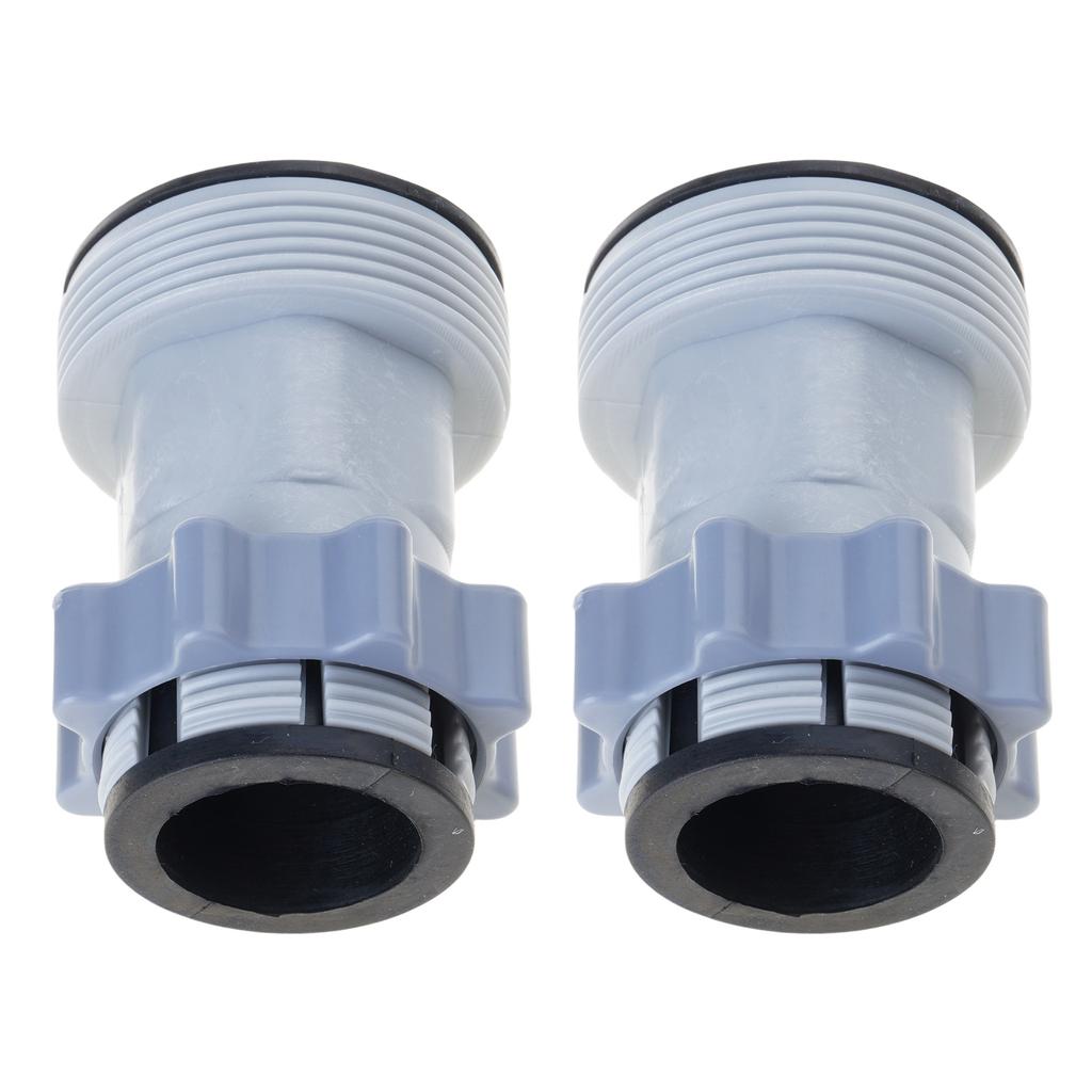 Swimming Pool Hose Adapter For 1.5" To 1.25" Connections for Up Ground Pool Pumps Saltwater Systems Easy Installation