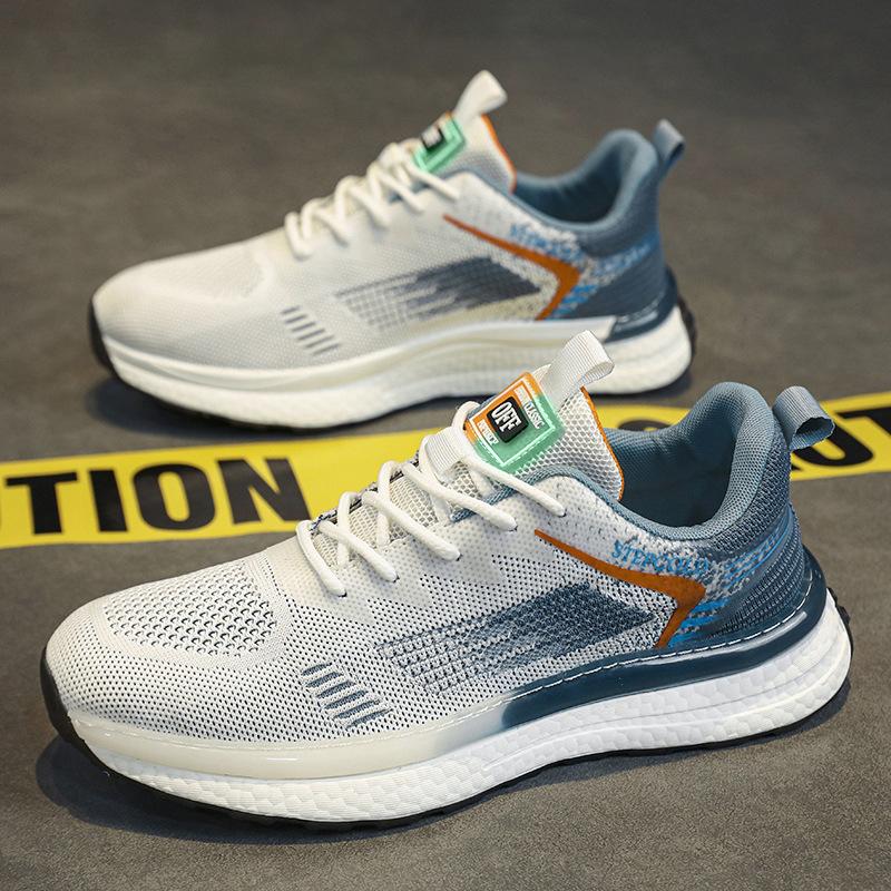 Shoes fly woven shoes summer breathable sports leisure travel mesh running shoes 39