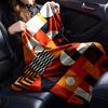 Abstract Geometric Shapes Blanket Soft Throw Blanket For Home Bedroom Bed Sofa Travel Office Solid Christmas Blanket