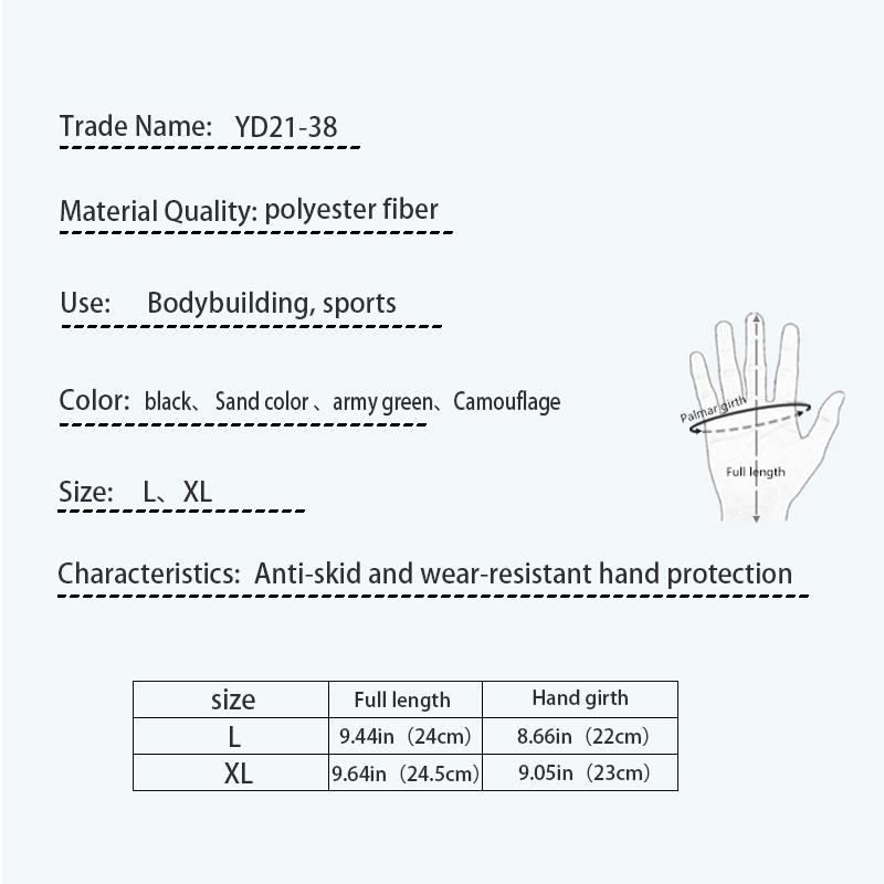 Hansker Herre Utendørs Jakt Fotturer Klatring Sport Sklisikre Sykling Hel Finger Votter Dame