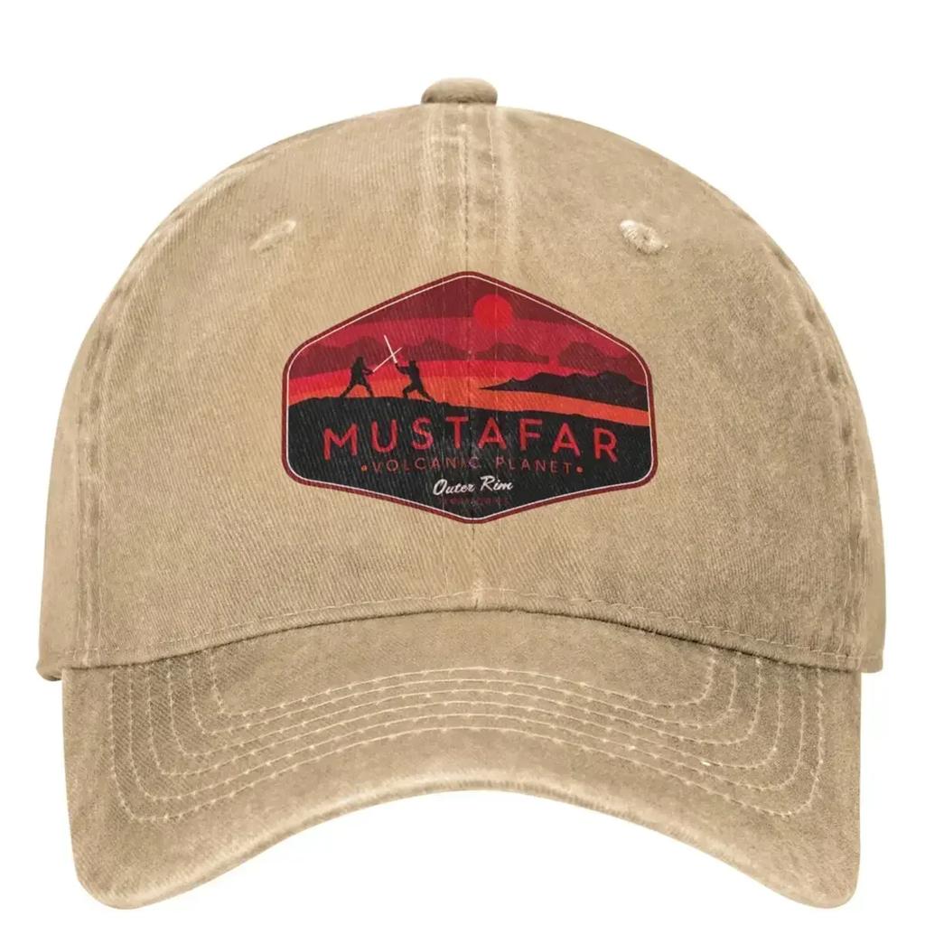 Mustafar Baseball Caps Stuff Casual Distressed Cotton Dad Hat for Men Women Activities Adjustable Fit