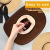 Repacego 4-Wege Holz Cowboyhut Strecker Vielseitiger Baseballkappe Former Kappenform Erhalter Premium Fedora Hutständer für Zuhause