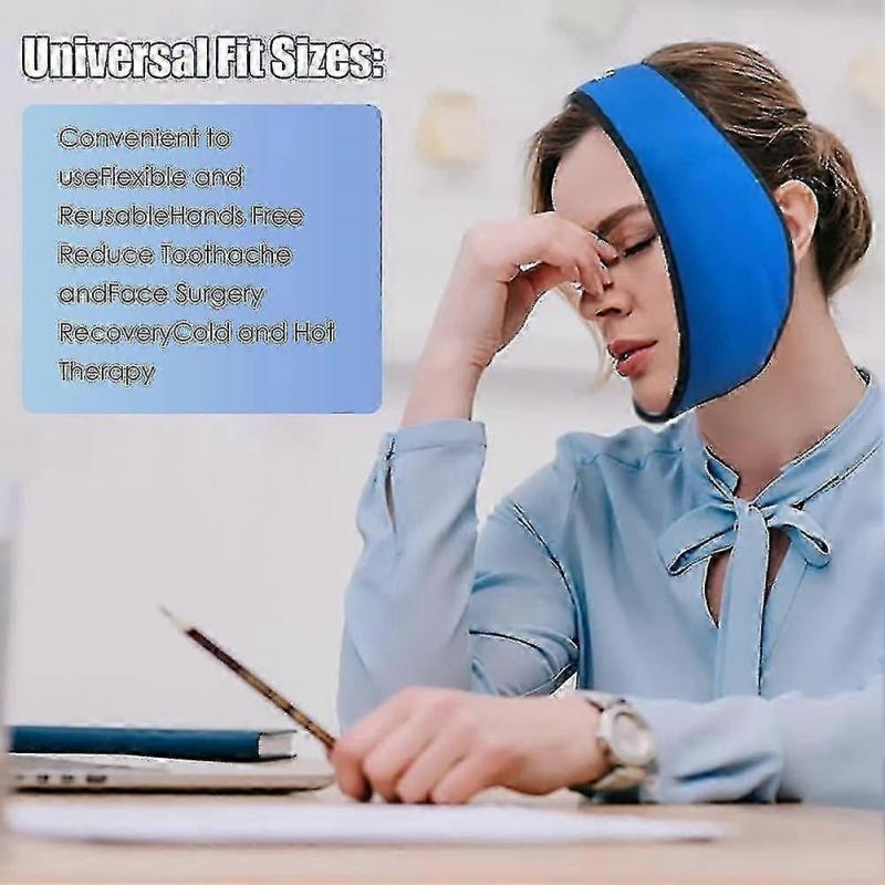 Weisheitszähne Eispackung, Heiß- und Kalt-Eisgel, Großartig zur Linderung von Weisheitszahnschmerzen, Oral- und Gesichtschirurgie