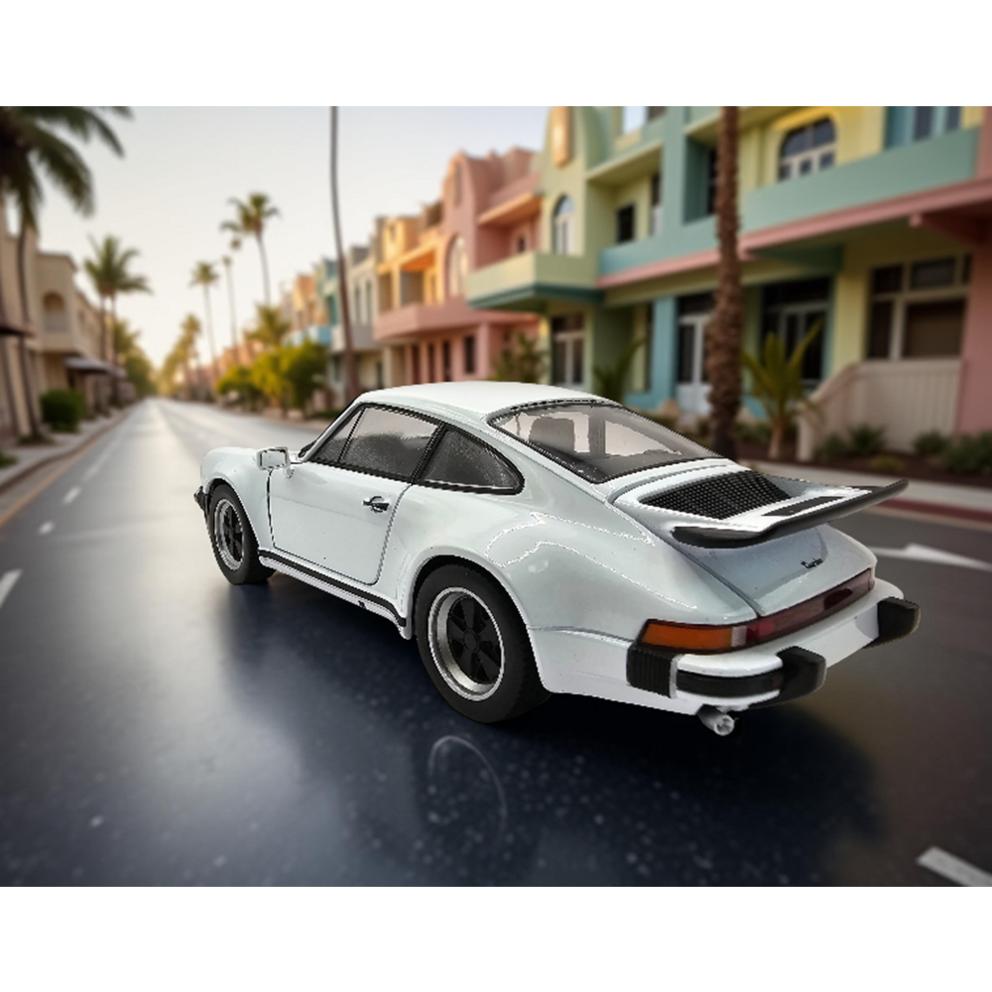 Welly Porsche 911 Turbo 1974 Diecast Modellbil - 1:24-skala Samlarutgåva