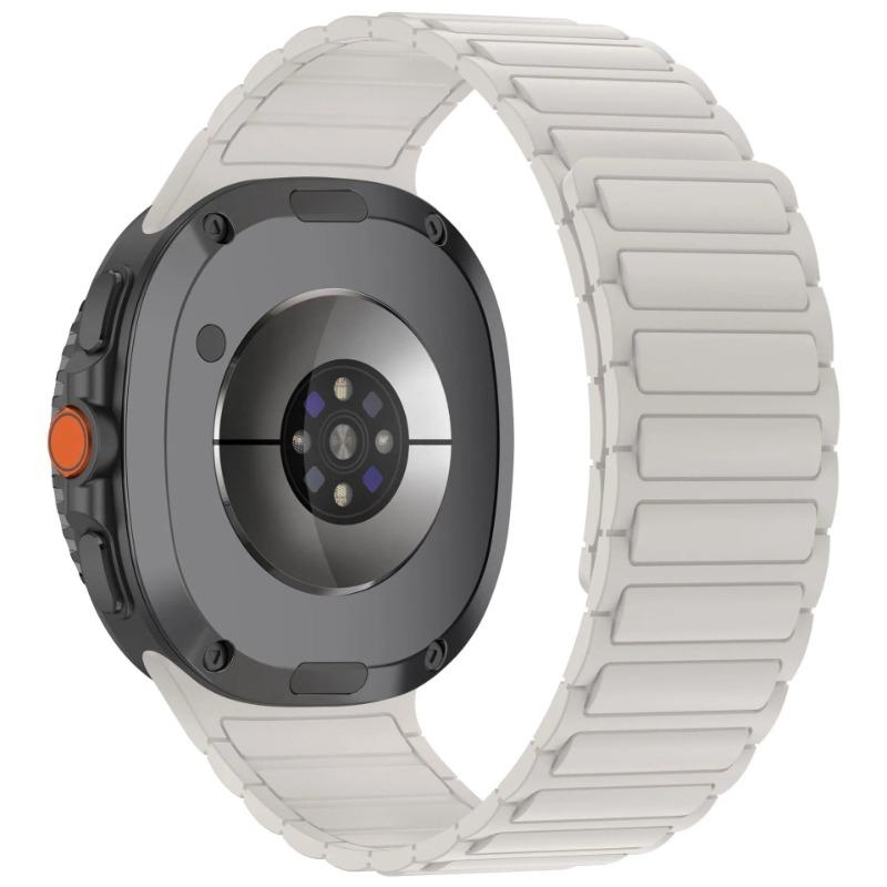 No Gaps Silicone Strap For Samsung Galaxy Watch 8 40mm 44mm Sports Magnetic Comfortable Bracelet For Galaxy Watch 8 Classic 46mm