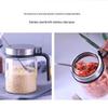 Shengjia Upgraded Glass Spice Jar and Oil Dispenser Set