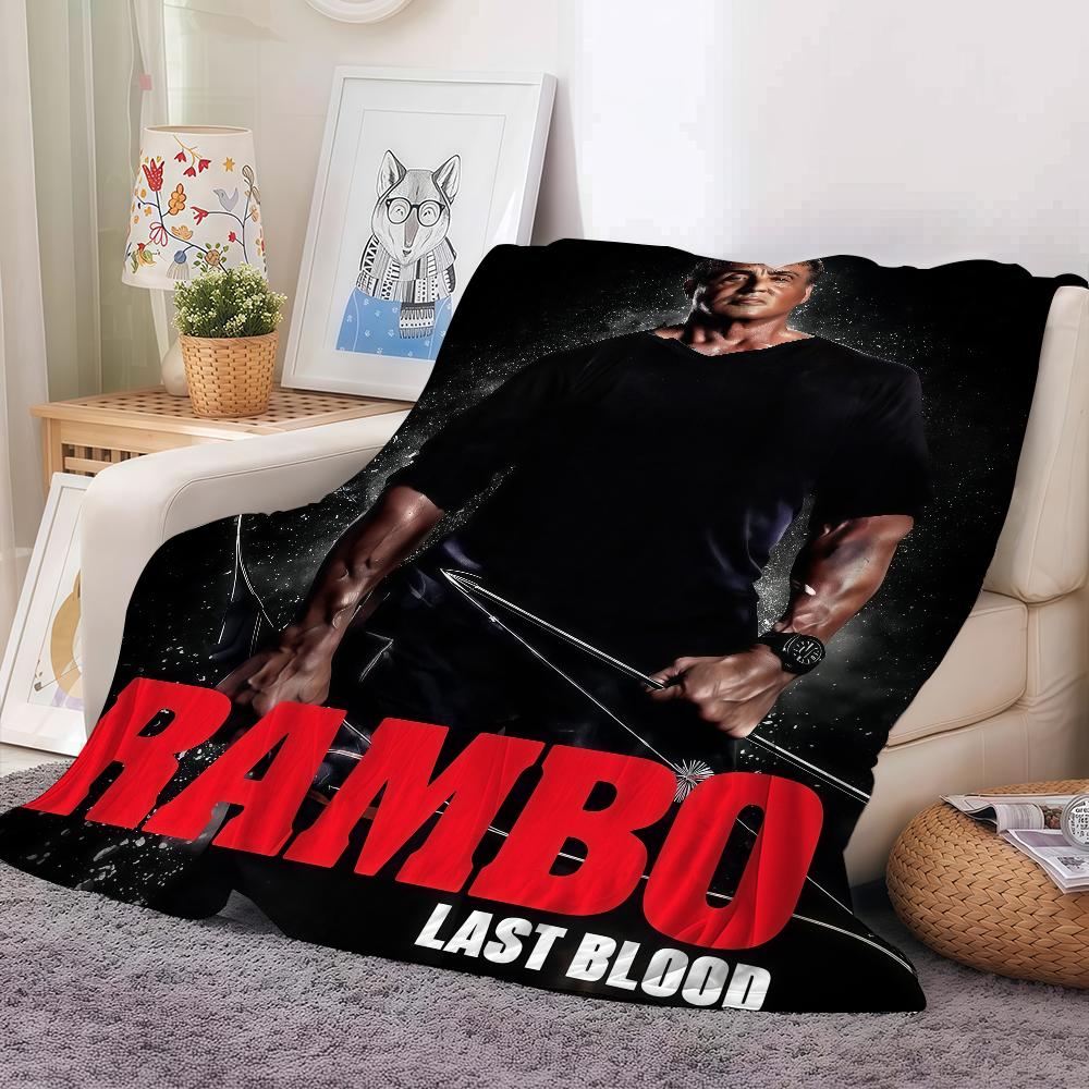 

Film R-rambo Blanket Warm And Soft Suitable For Bedroom Living Room Sofa Bed Office Travel Camping 30x40in