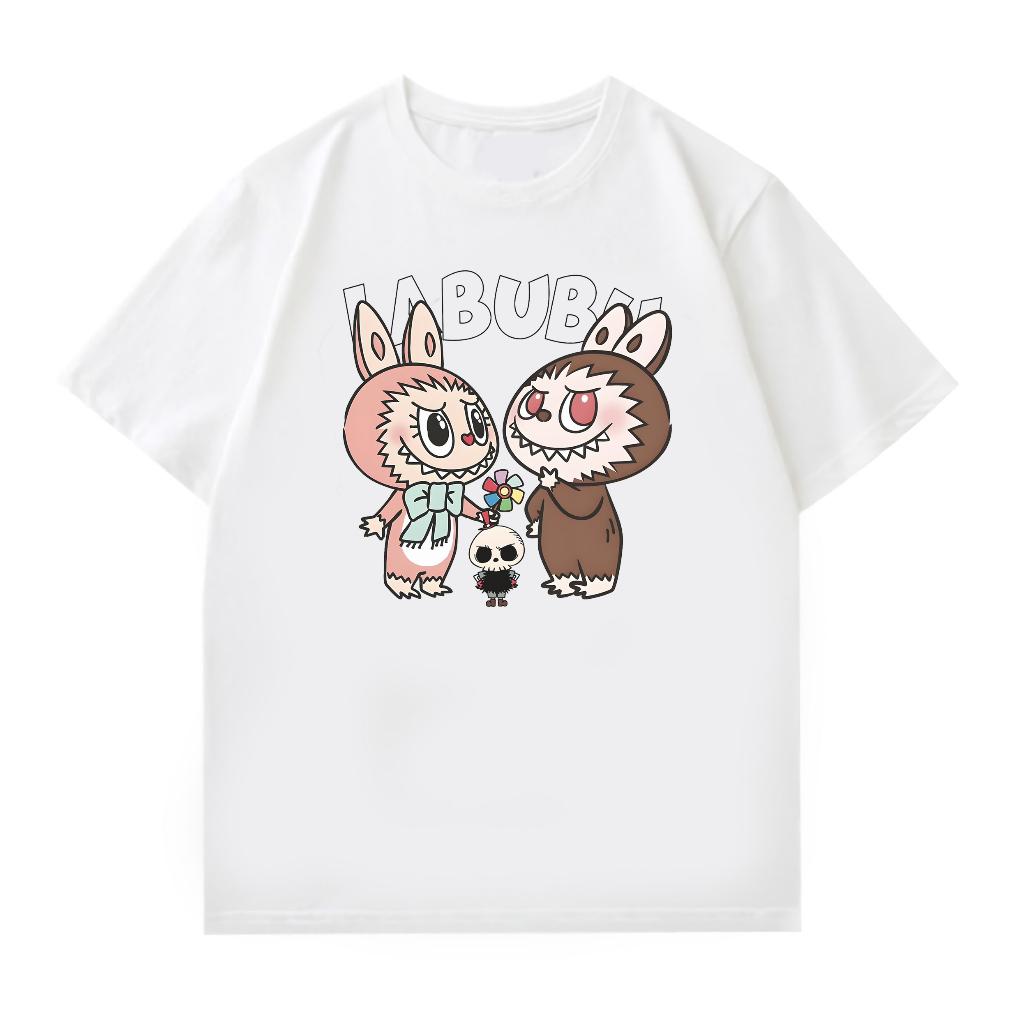 

Labubu Cartoon T-shirt | Oversized Unisex Women s Adult Korean T-shirt 6XL