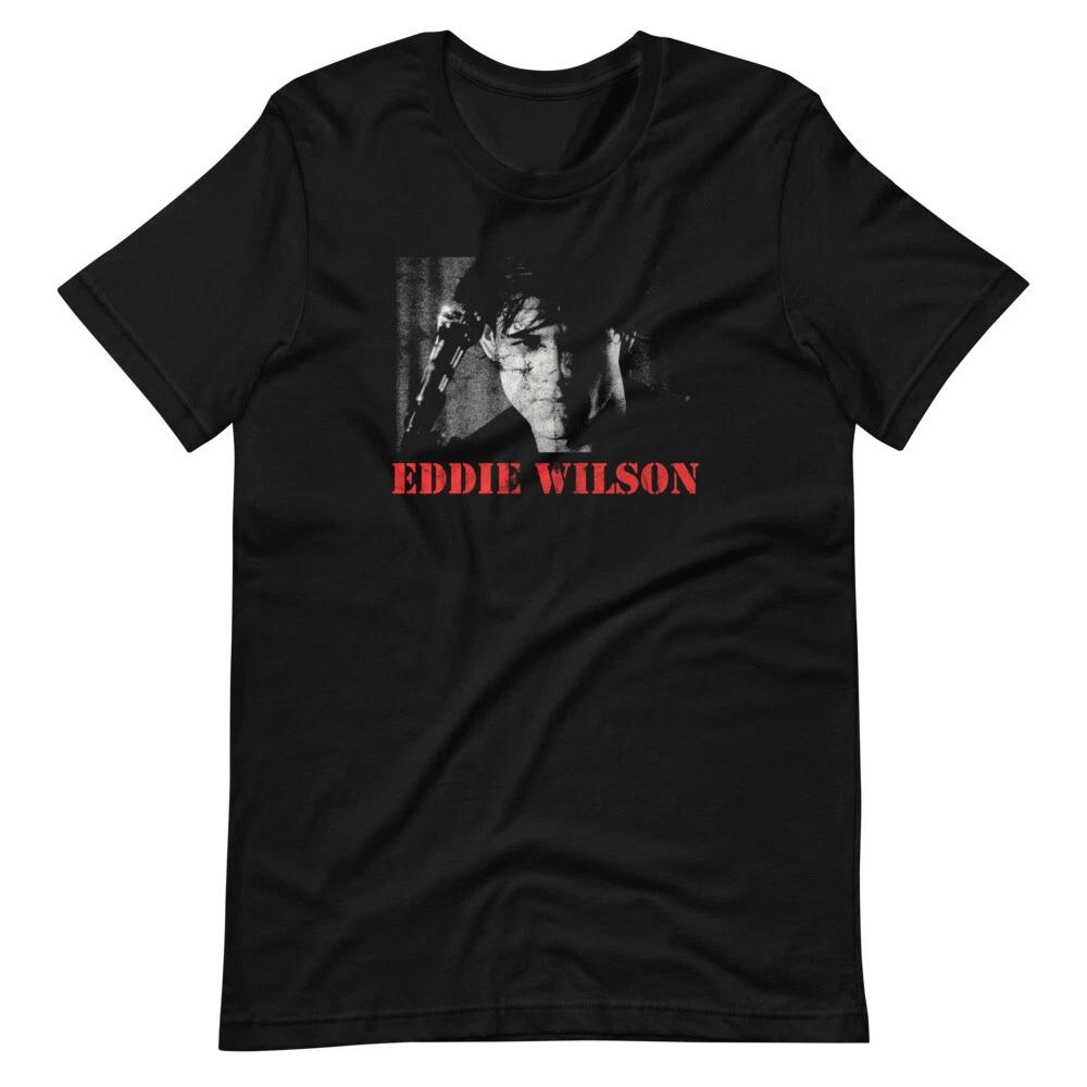 

EDDIE WILSON Eddie and the Cruisers Black Graphic Tee Short-Sleeve T-Shirt 4XL