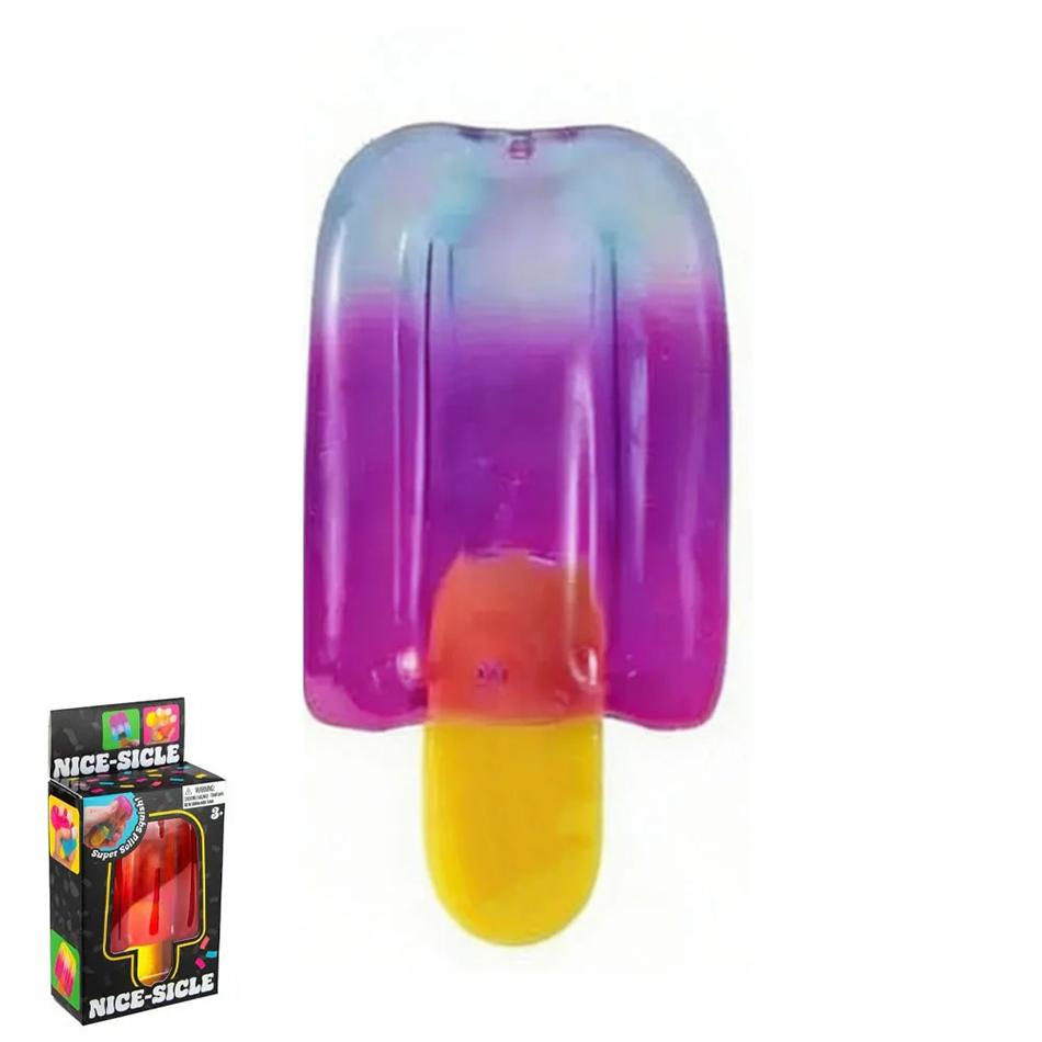 Schylling Needoh Nice Cube Sensory  Nice-Sicle Stress Relief Squishy Cube Anti-Anxiety Squeeze Object For Focus Adhd Population
