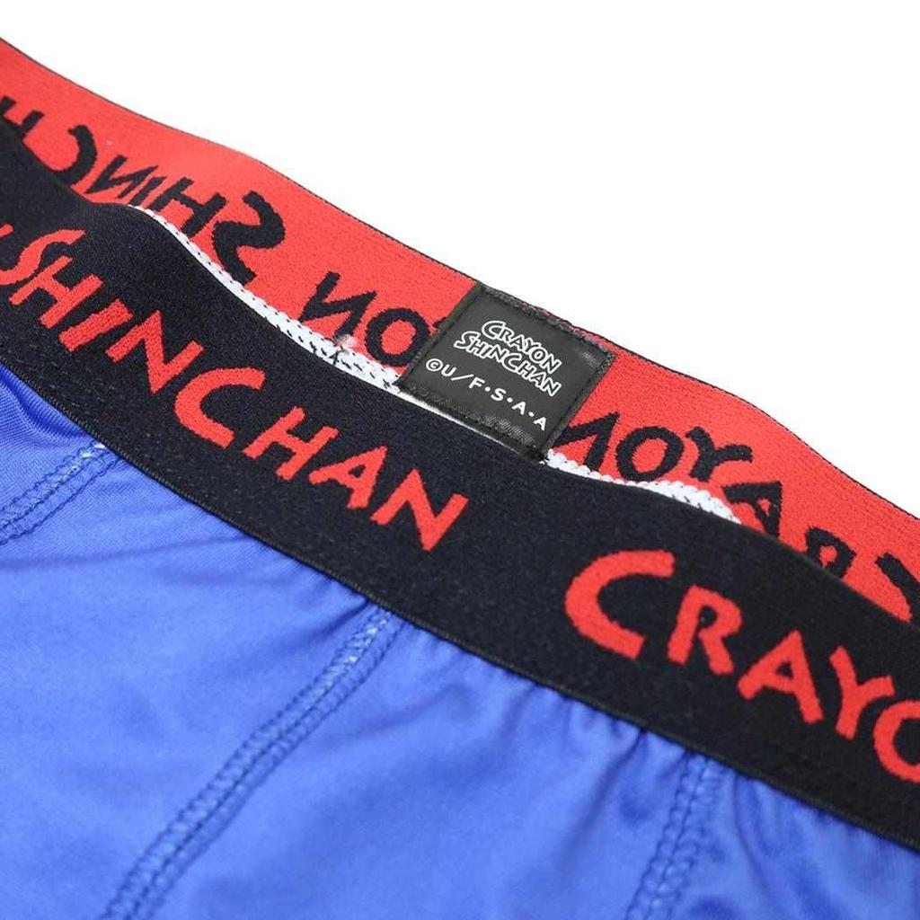 Small Planet Crayon Underwear Print Boxer Action Size M Shin-chan Men's Briefs, Shin-chan,