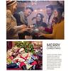  LED Tree Hanging Ornament Rattan Colorful Decoration For Christmas Party
