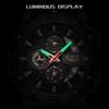 LIGE mens wristwatch luxury chronograph luminous quartz calendar silicone strap fashion business casual male watches reloj