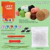 DIY Crochet Craft Set Crochet Potted Plant Kits with Crochet Hook, Yarns, Needle, Instructions, Accessories for Beginner