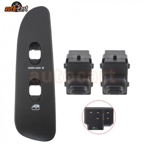 

Passenger Window Switch & Bezel 2003-2005 For Dodge Ram 1500 2500 3500 Black