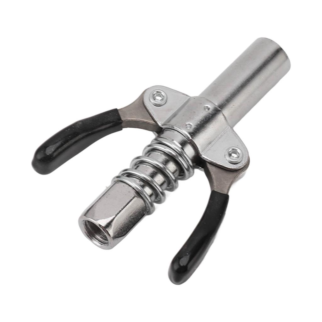 Quick Release Grease Coupler, Double Handle Heavy Duty 10000 PSI   Proof Grease Tips Couplers with Internal Thread G1Celsius8 for Automotive and I