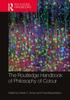 The The Routledge Handbook of Philosophy of Colour Book