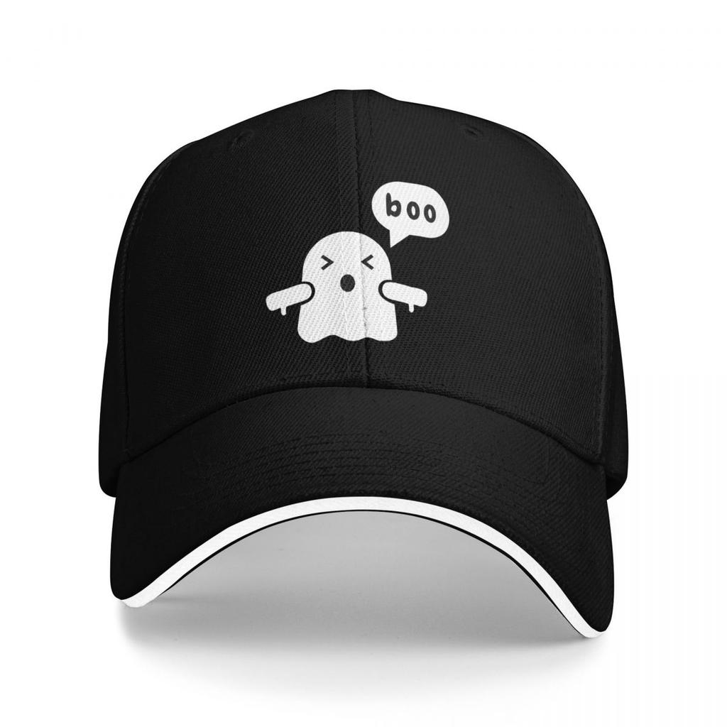 Ghost Of Disapproval BOO Baseball Caps Snapback Baseball Hats Breathable Casual Casquette Outdoor Unisex