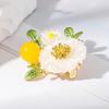 Practical Sturdy Alloy Brooch Decoration with Pearls and Daisies Special Gifts for Mothers Wives or Friend Daily Use