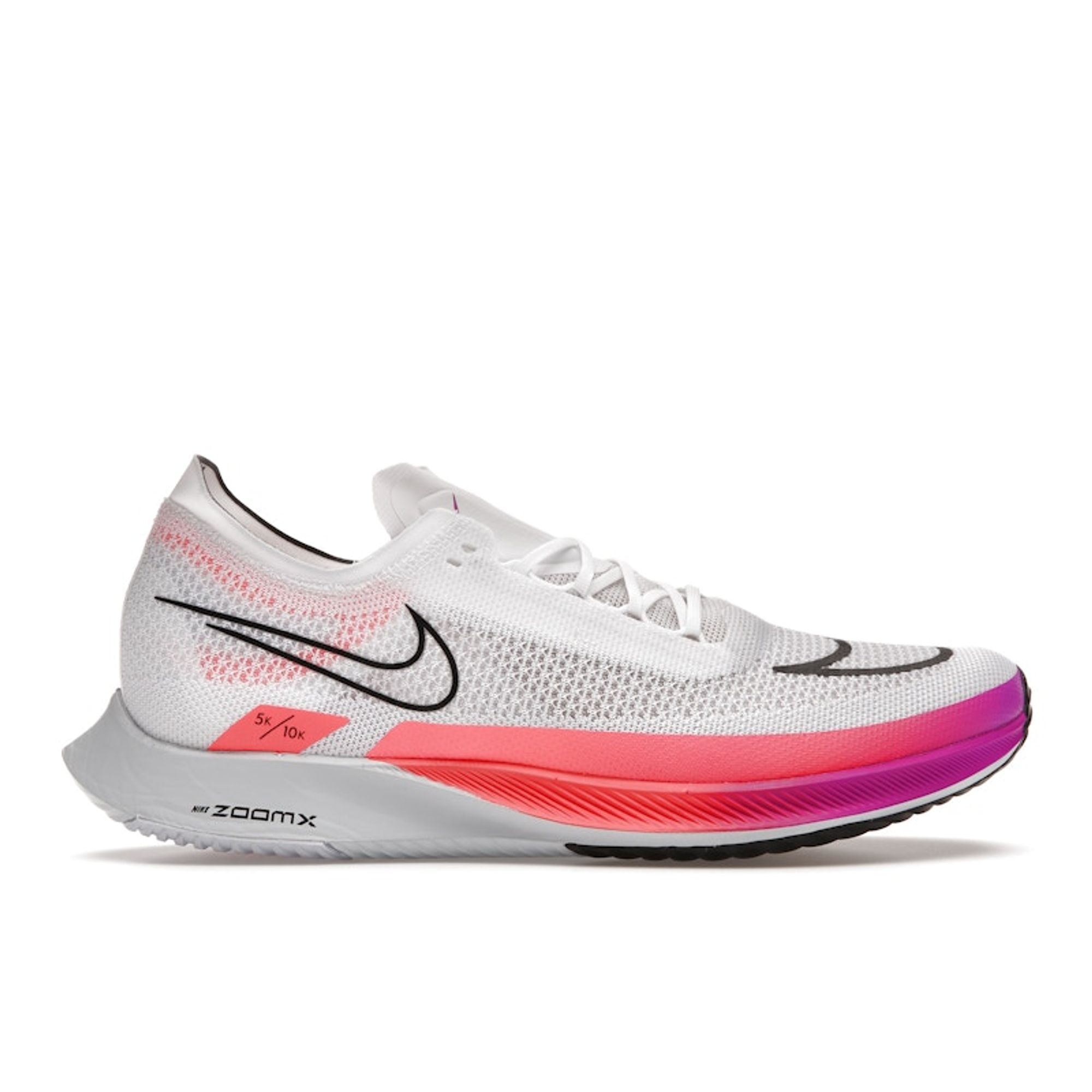 

Кроссовки унисекс Nike ZoomX Streakfly White Flash Crimson Hyper-Violet Black DJ6566-100 47.5