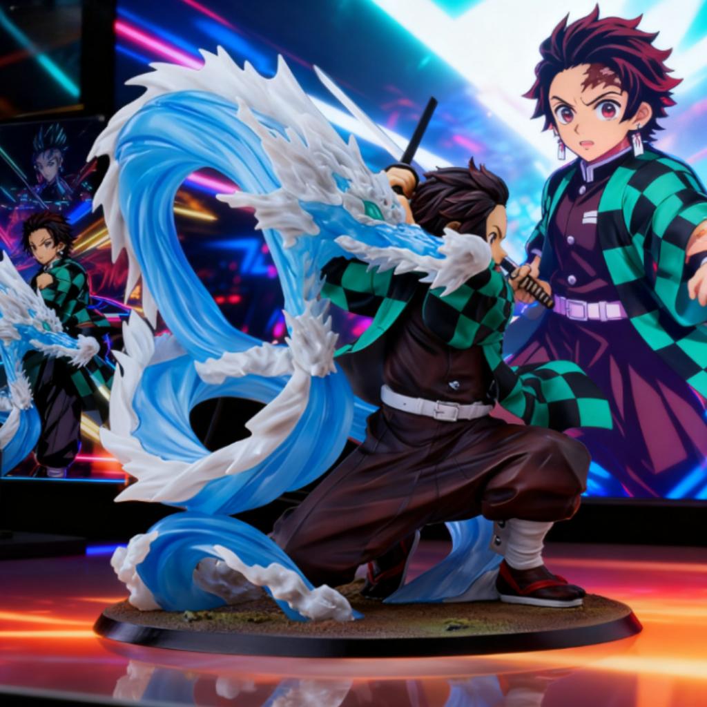 Anime Demon Slayer Blade Stove Door Charcoal Jiro High Quality Edition Model Box Set Handmade Toy Gift Anime Figure