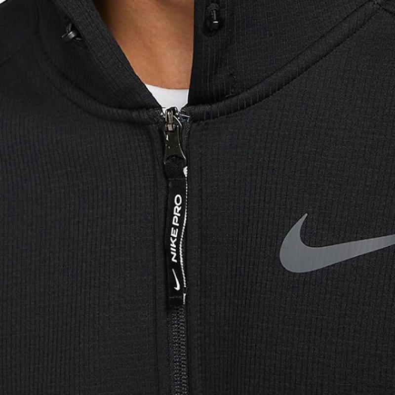 Nike Hooded Zip Up Pro Thermafit Full Zip Hooded Jacket Dd2125 010 S2310