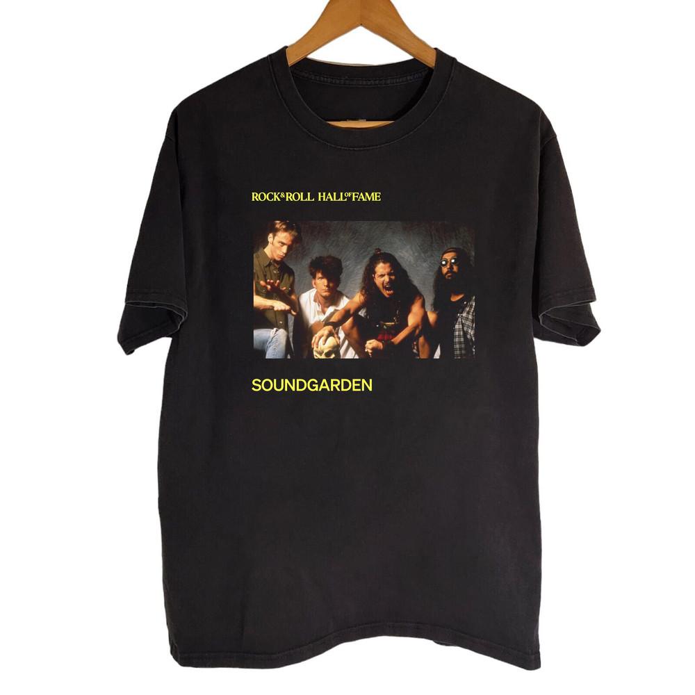 

RARRE! Soundgarden Black Cotton All size S-5XL Gift Fans Shirt HT08 Unisex T-Shirt XXXL