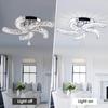 Modern K9 Crystal Led Ceiling Light Indoor Luxury Chandelier Windmill Designed Dining Room Plafon Living Room Decor Lamp Lustre