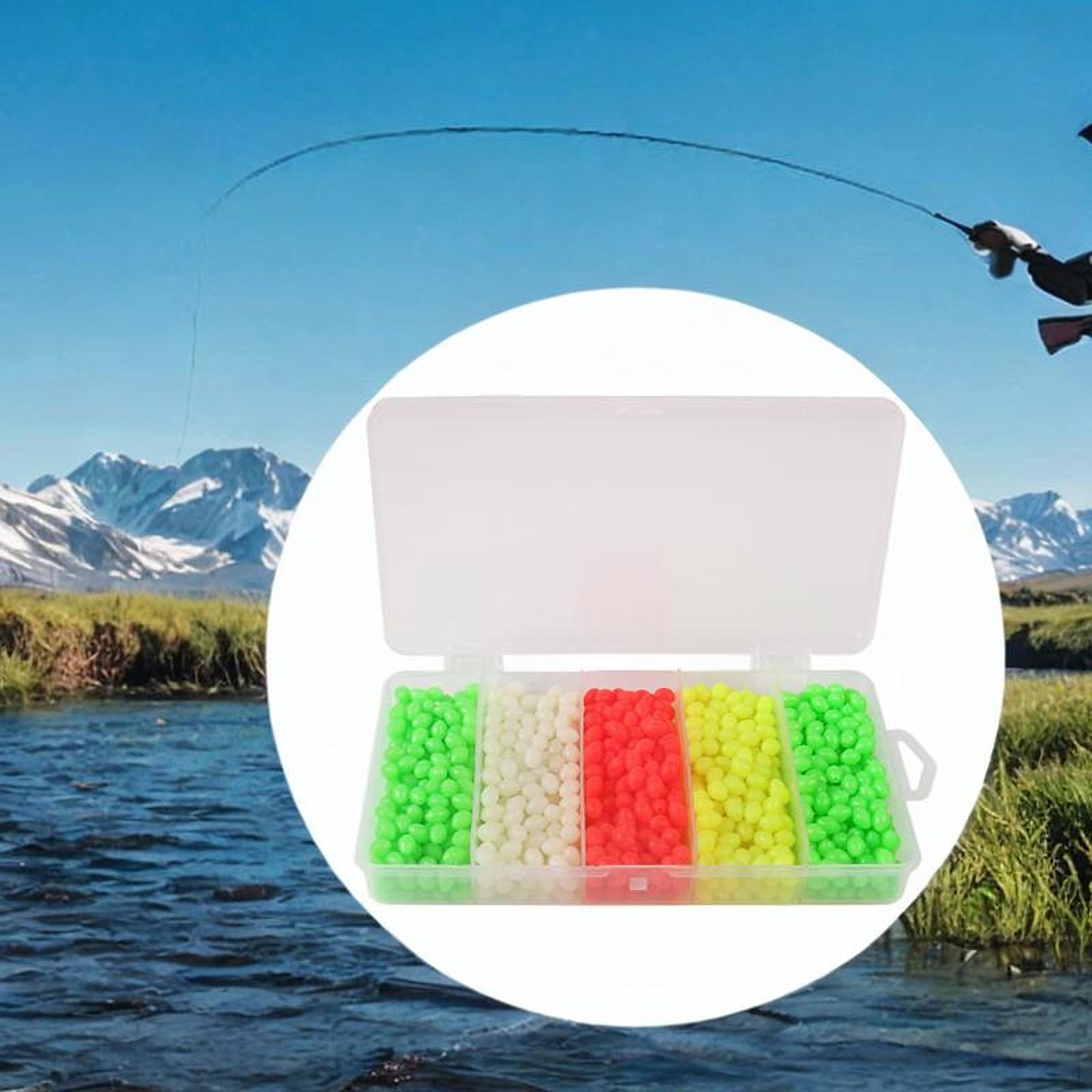 1000x Fishing Beads Kit Line Tackle Tools for Yellow Perch