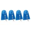 4PCS Fishing Diving Board Blue Plastic Round Belly Fishing Trolling Diving Board Tool for Boat Fishing Deep Sea Fishing