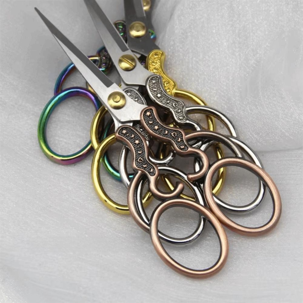 Vintage Embroidery Scissors Zinc Zinc Zinc Alloy Embroidery Needlework Tools Craft Scissors Handicraft