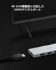 Xiaomi Hub Dual Display 4K PD100W Fast Charging High Speed HDMI Port High Speed Data Transfer Storage Protection Compatible with OS 5-in-1 Type-C