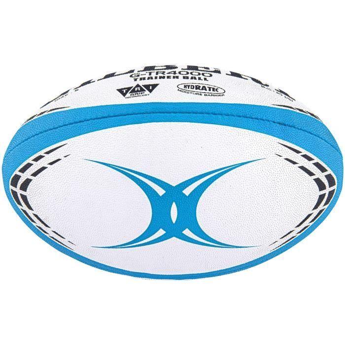 Ballon de rugby d'entrainement - GTR4000 - Ciel - GILBERT - Taille 5