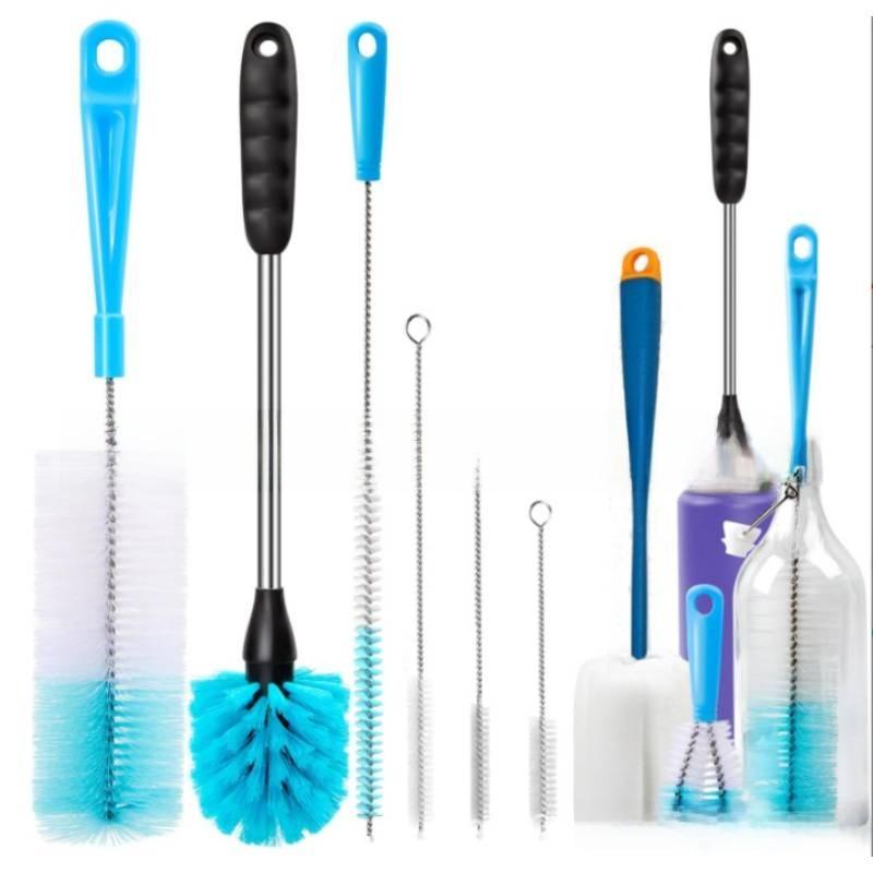 Pp Material Narrow Bottle Brush Cleaning Kit For Home Water Bottle And Pipe Maintenance