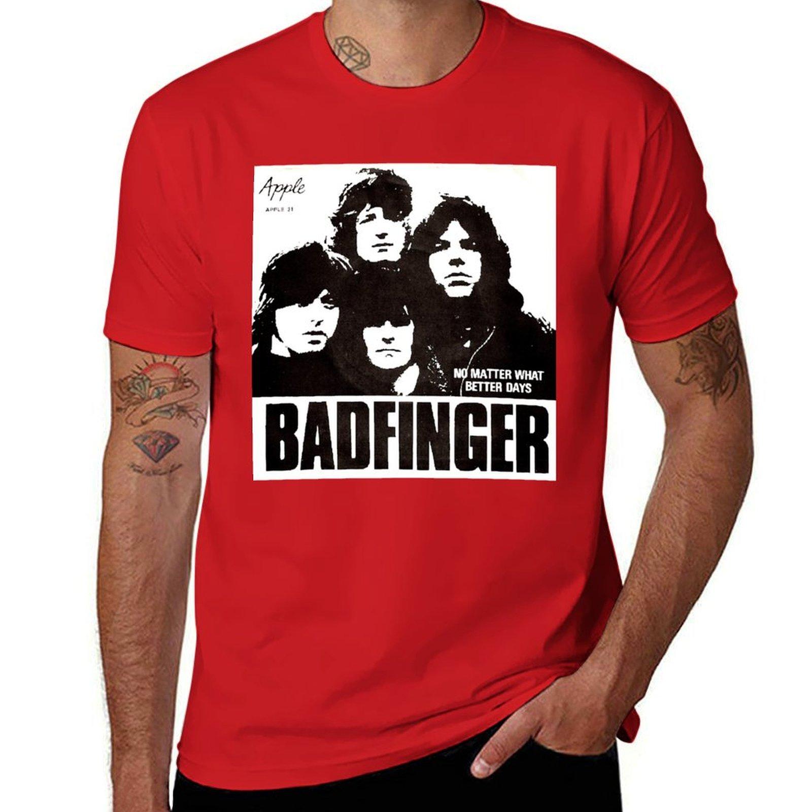 

No Matter What, Power Pop, Classic Rock, 1970, Classic Alternative, Badfinger, T-Shirt cute tops mens cotton t shirts S