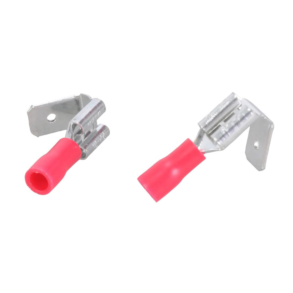 Schnellverbinder Huckepack Flachsteckverbinder Sortiment Teilisolierte Kabelklemmen 30/40 Stück Einfache Installation