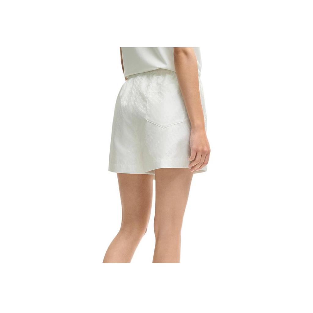 New FILA MILANO Collection Casual Shorts Women's White WT F11W525805F-WT