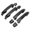 4PCS Outer Door Handle 69250 06020 C0 Front Rear Weatherproof Exterior Door Handle Black for Camry 2