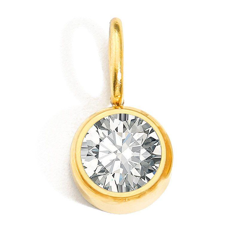 CARLIDANA Fine Jewelry Charms Hot Birthstone Necklace Fashion Simple Zircon Stainless Steel Necklace Christmas Birthday Gift