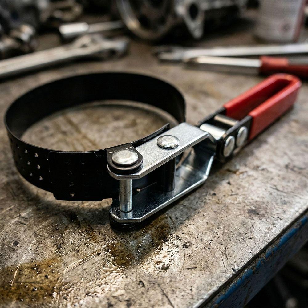 Ergonomic Handle Oil Filter Wrench Adjustable Fit Adjustable Filter Wrench  Filter Removal