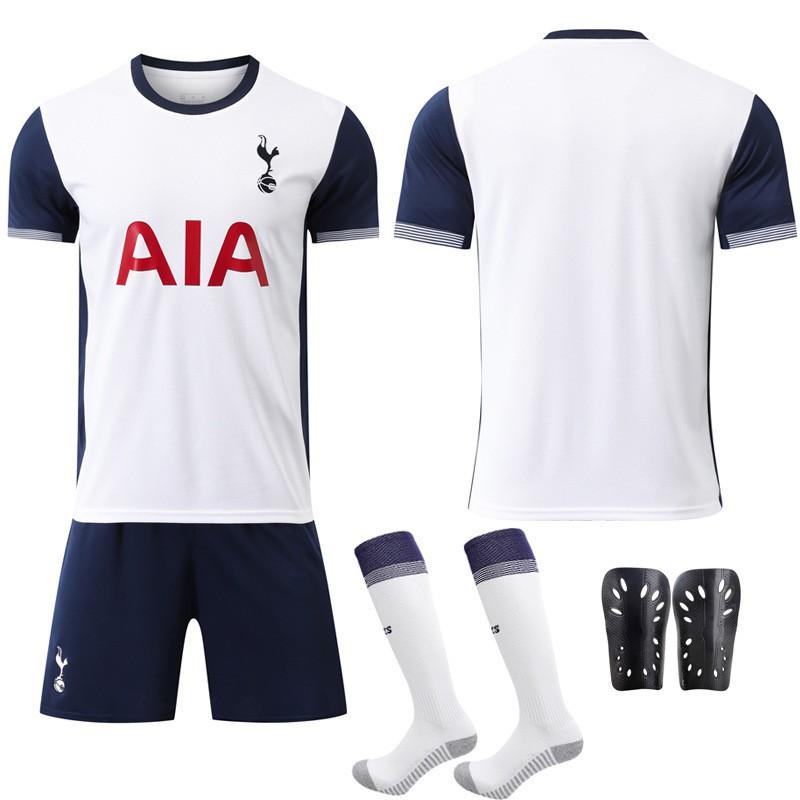2024-25 Tottenham Home No. 7 Sun Xing 10 Madison 17 Romero Football Sports Set Jersey